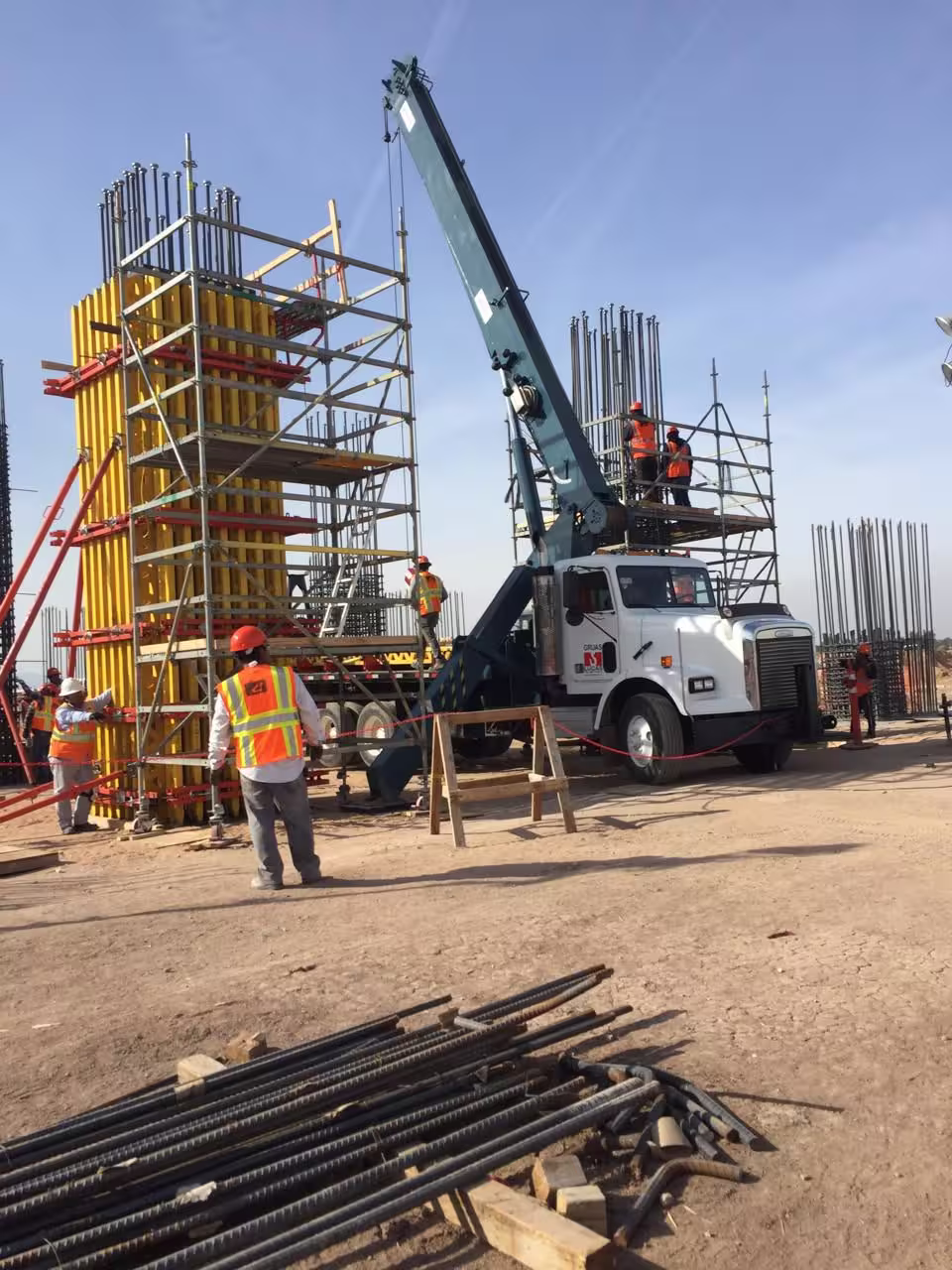 Industrial Crane Background